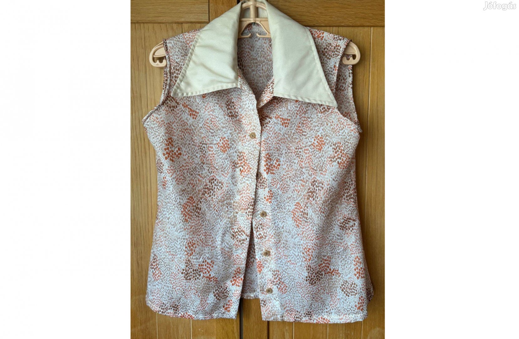 Selyem blúz - női felső, ing M. - Új!