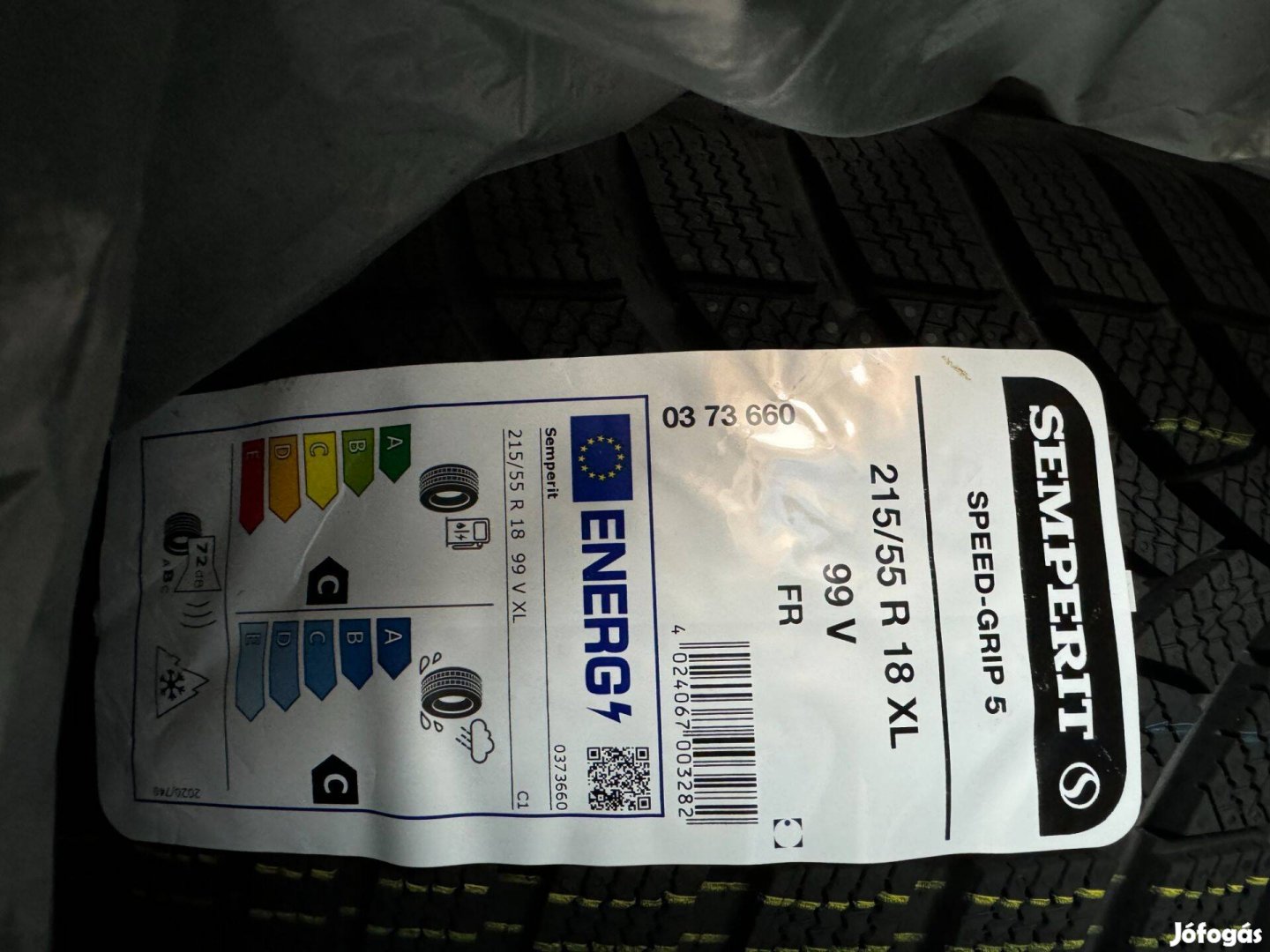 Semperit 215/55 R 18 XL 4db 0km-es Téligumi eladó