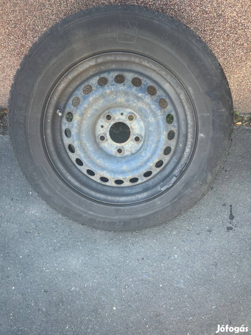 Semperit téli gumi szett felnin