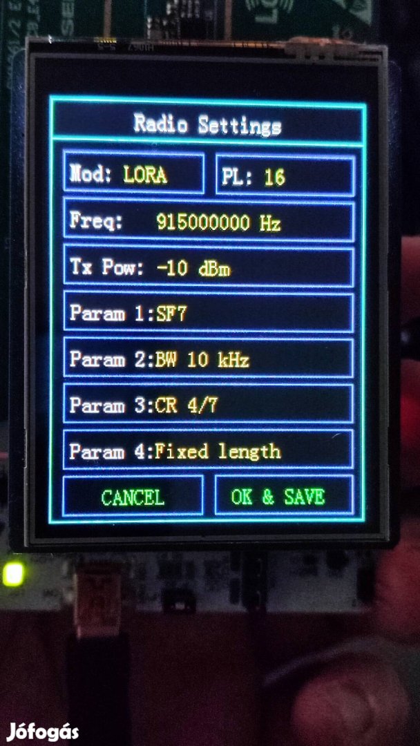 Semtech Lora SX1262DVK1PAS-ND evalboard kit 915MHz