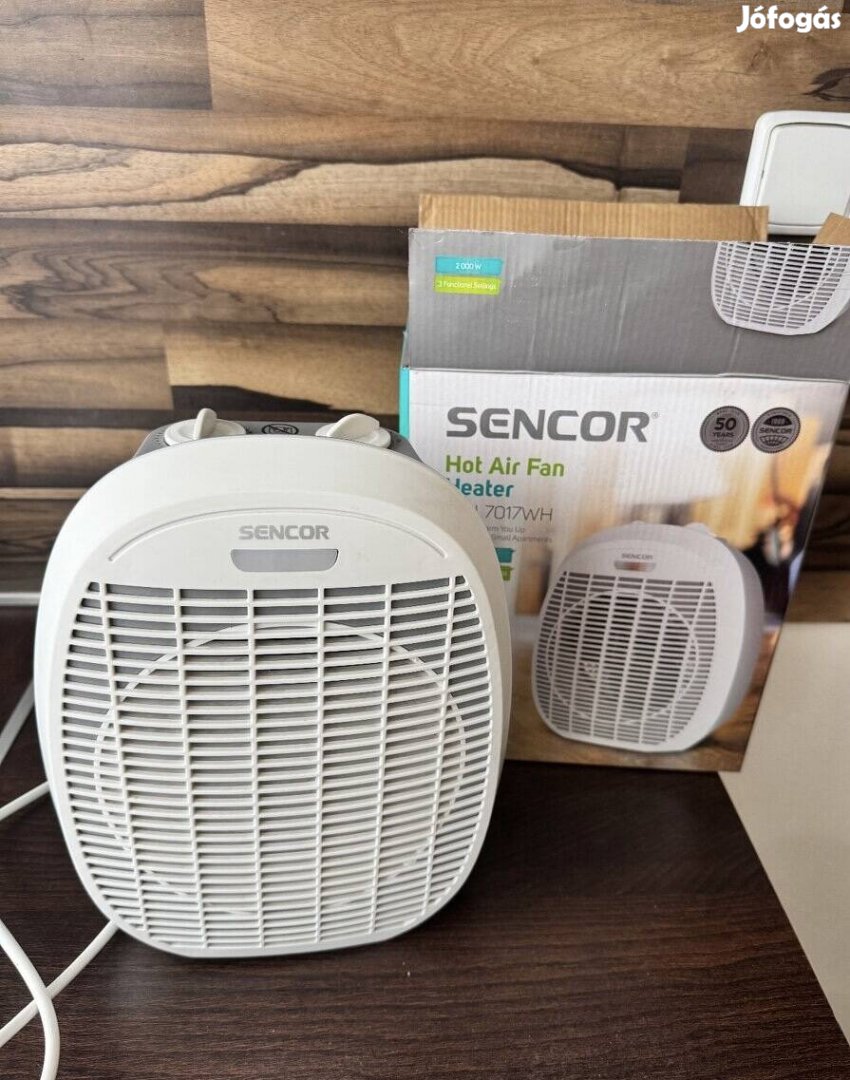 Sencor SFH 7017WH típusú elektromos hősugárzó.