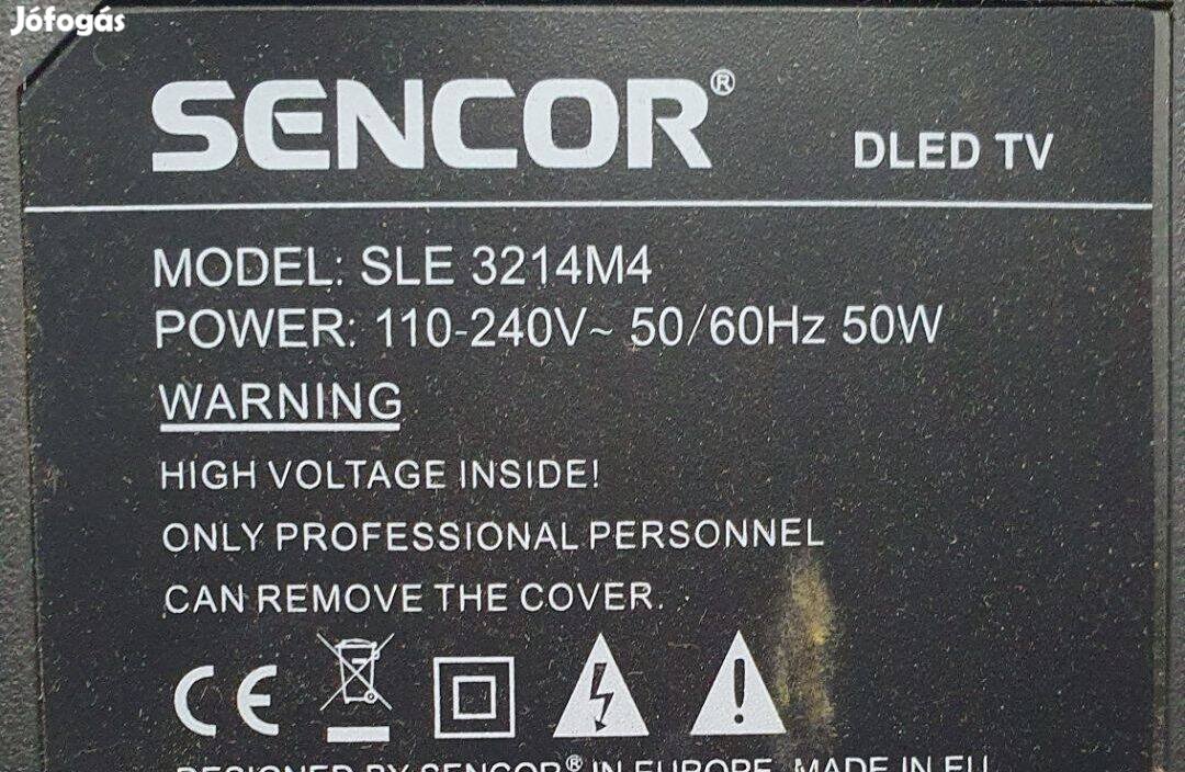 Sencor SLE3214M4 LED LCD tv panel alaplap mainboard alkatrésznek