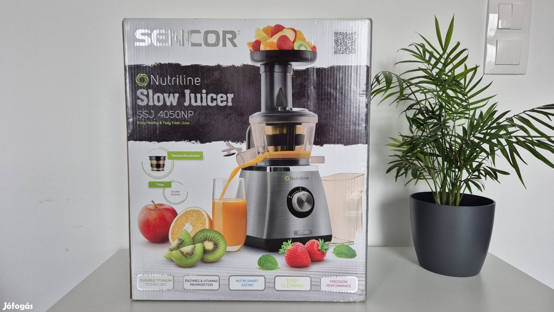 Sencor SSJ 4050 NP gyümölcsprés - új, bontatlan csomagolás