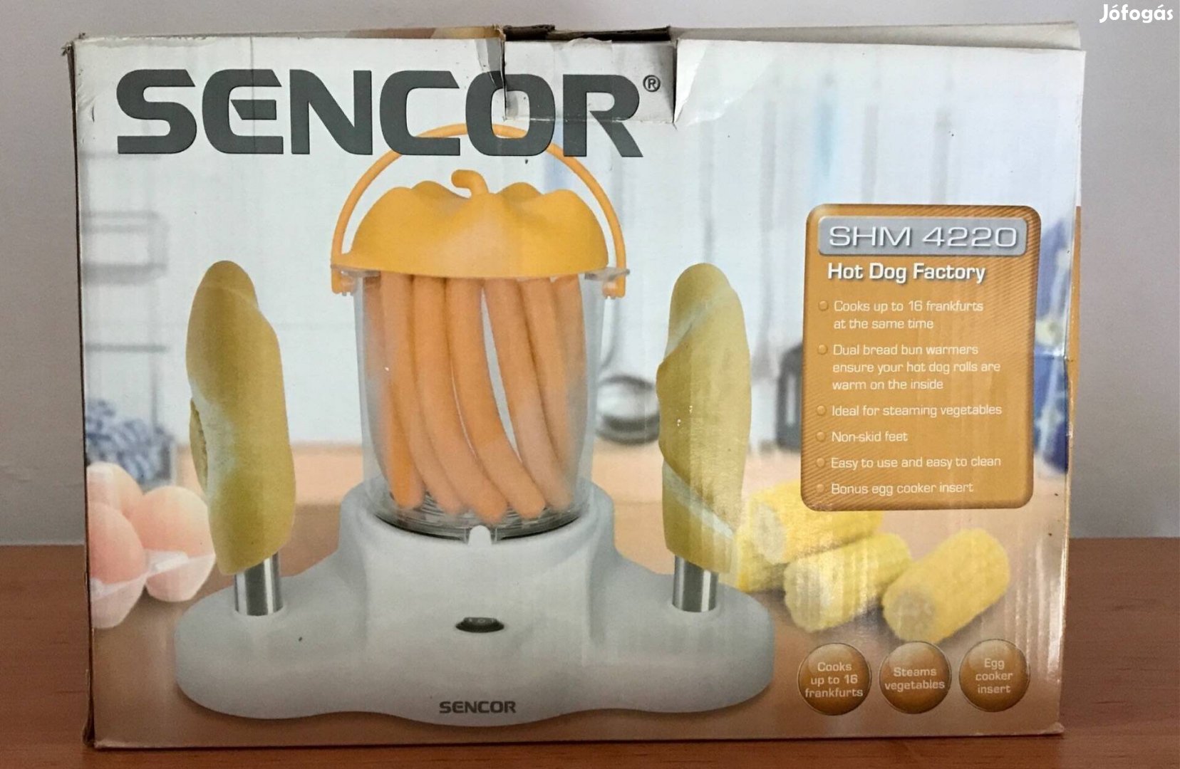 Sencor hotdog készítő