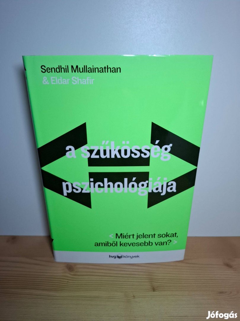 Sendhil Mullainathan Eldar Shafir: A szűkösség pszichológiája