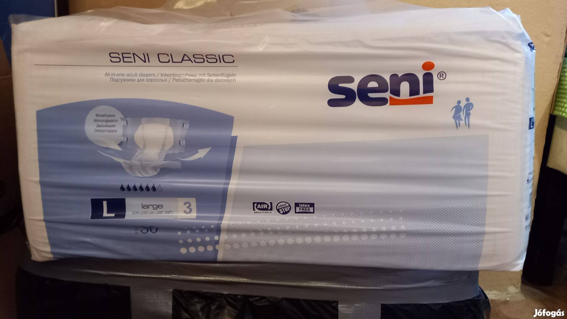 Seni Classic unisex felnőtt pelenka L-es méret