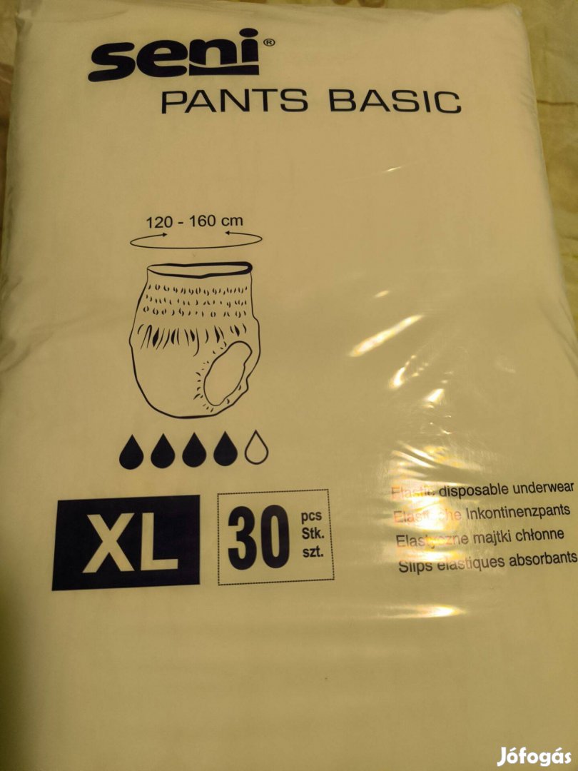 Seni Pants Basic XL pelenka eladó