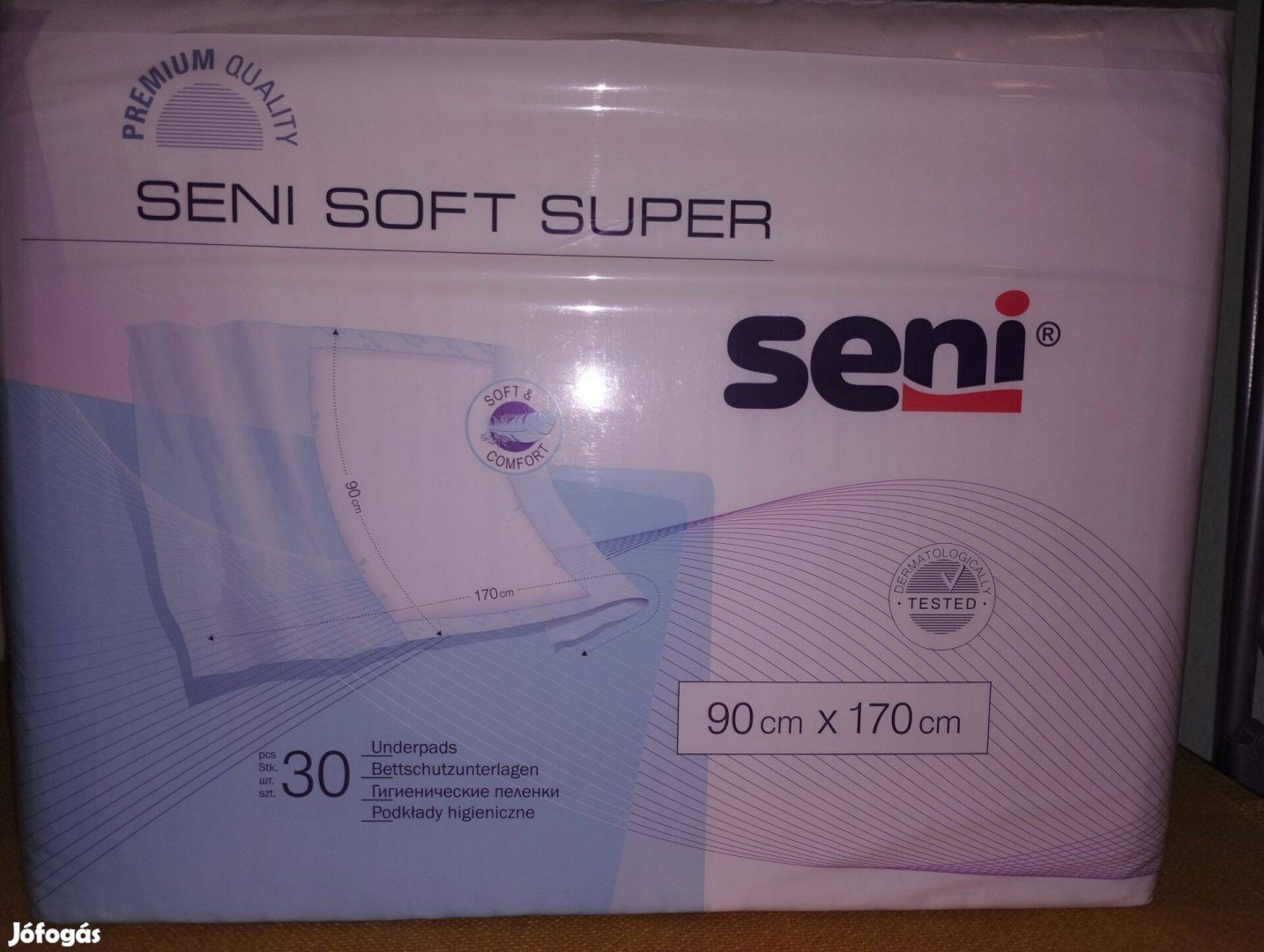 Seni Soft Super 90x170 beteg alátét (32db, bontott csomag)