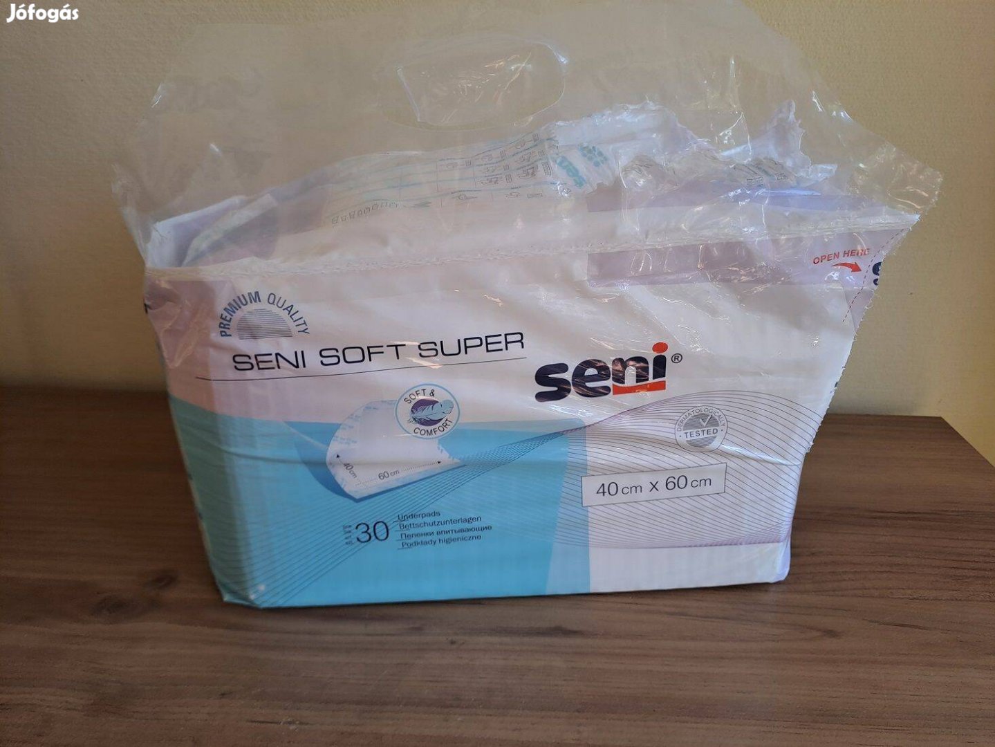 Seni Soft Super betegalátét 30 db 40 cm x 60 cm