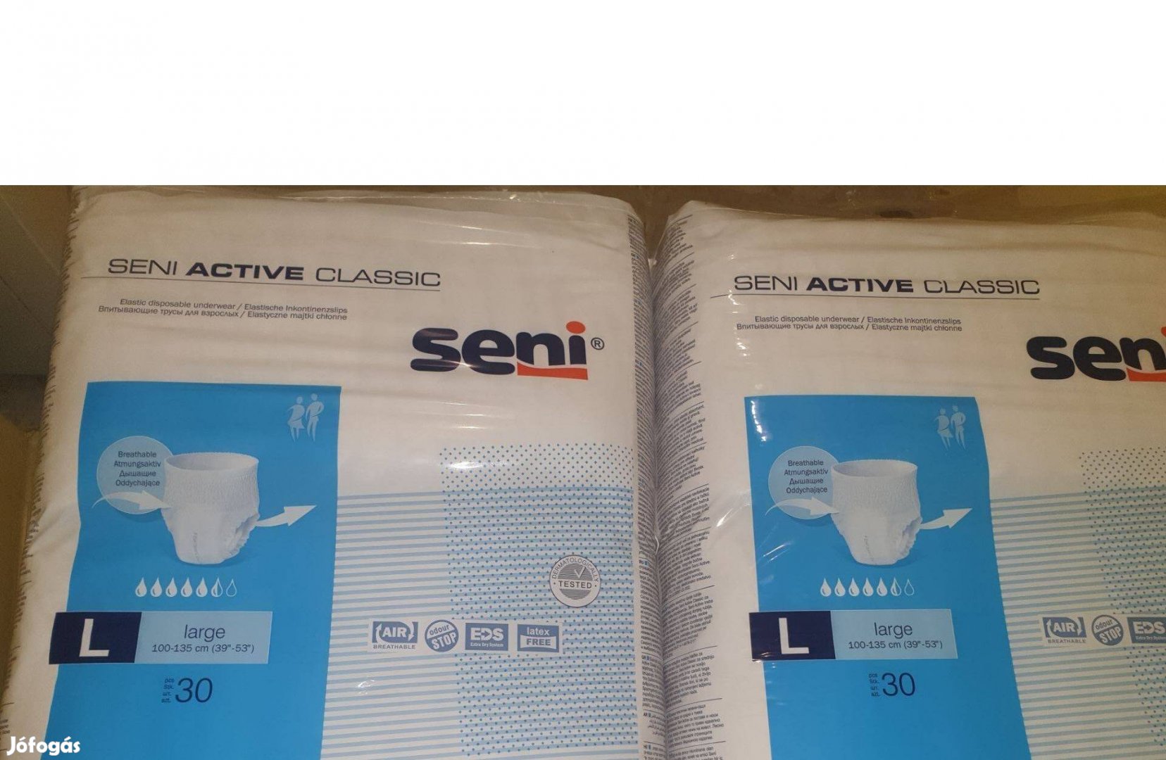 Seni active classic L, több csomag eladó pelenka