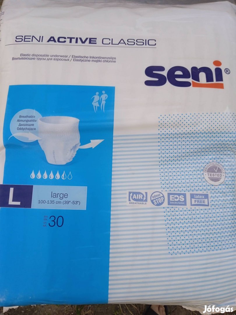 Seni active classic L-es pelenka 