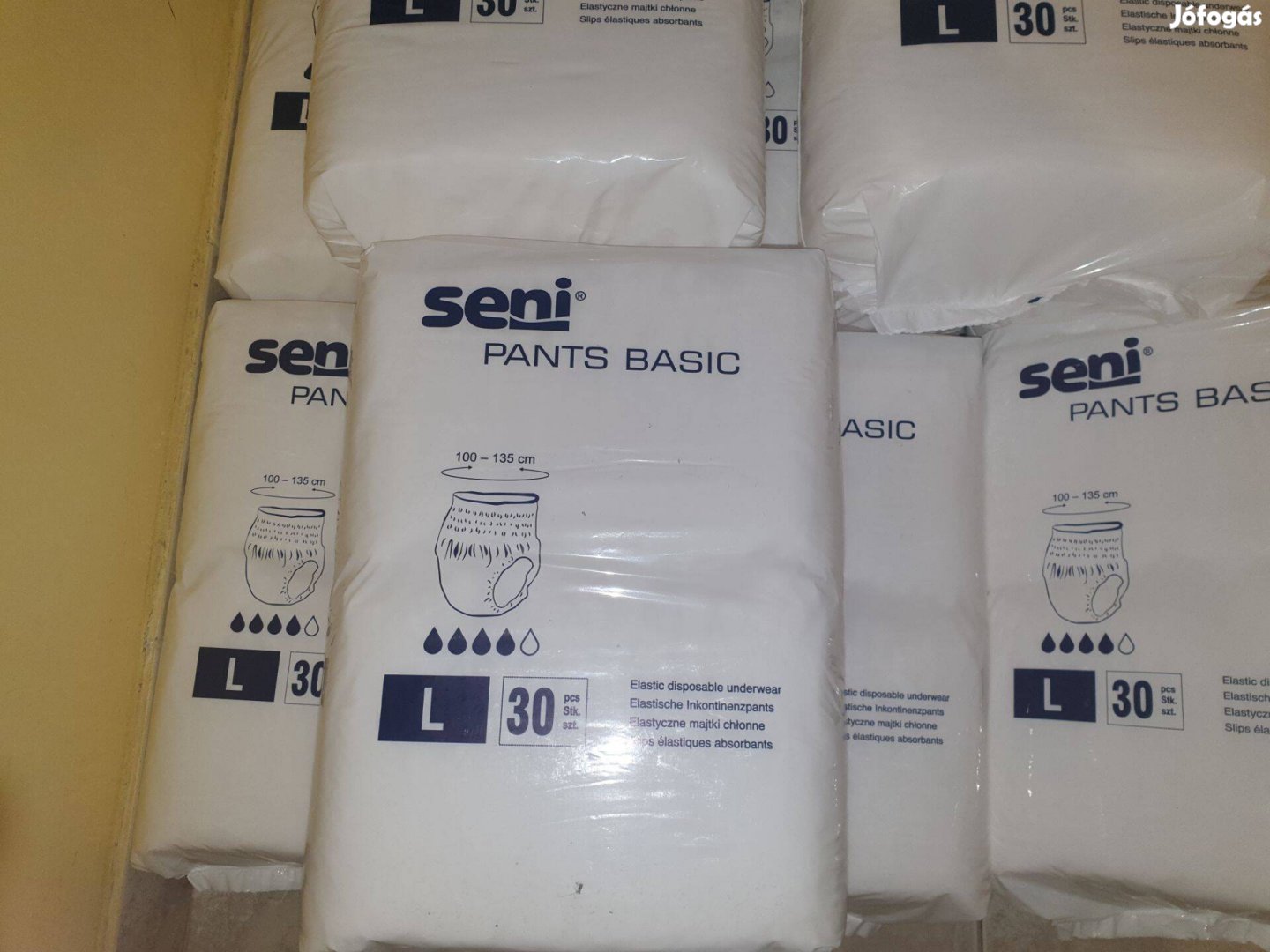 Seni basic felnőtt bugyi pelenka L-es