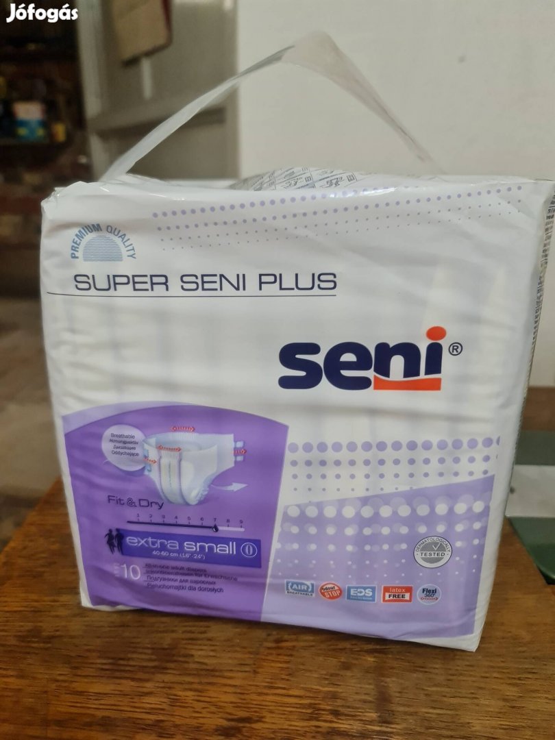 Seni super plus xs pelenka