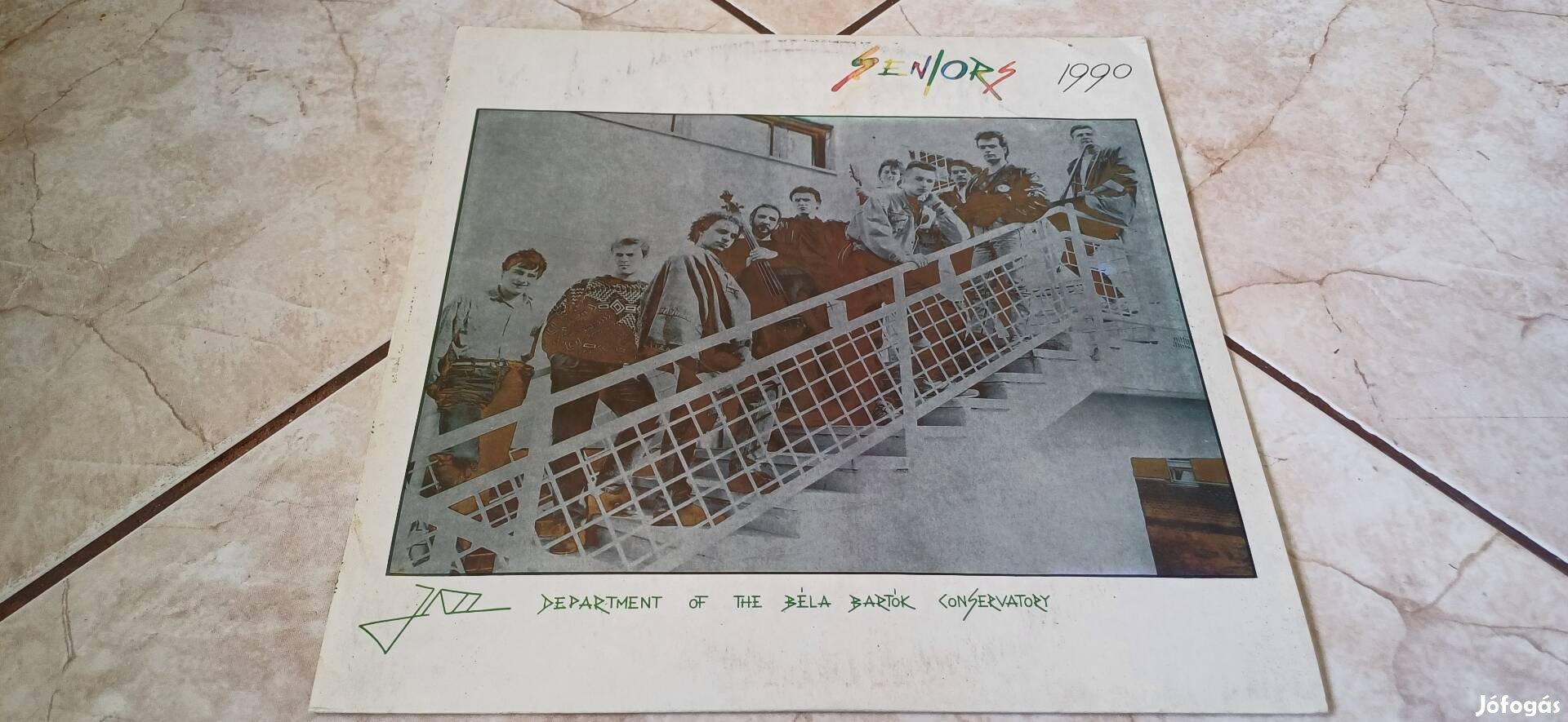 Senior 1990 jazz bakelit hanglemez