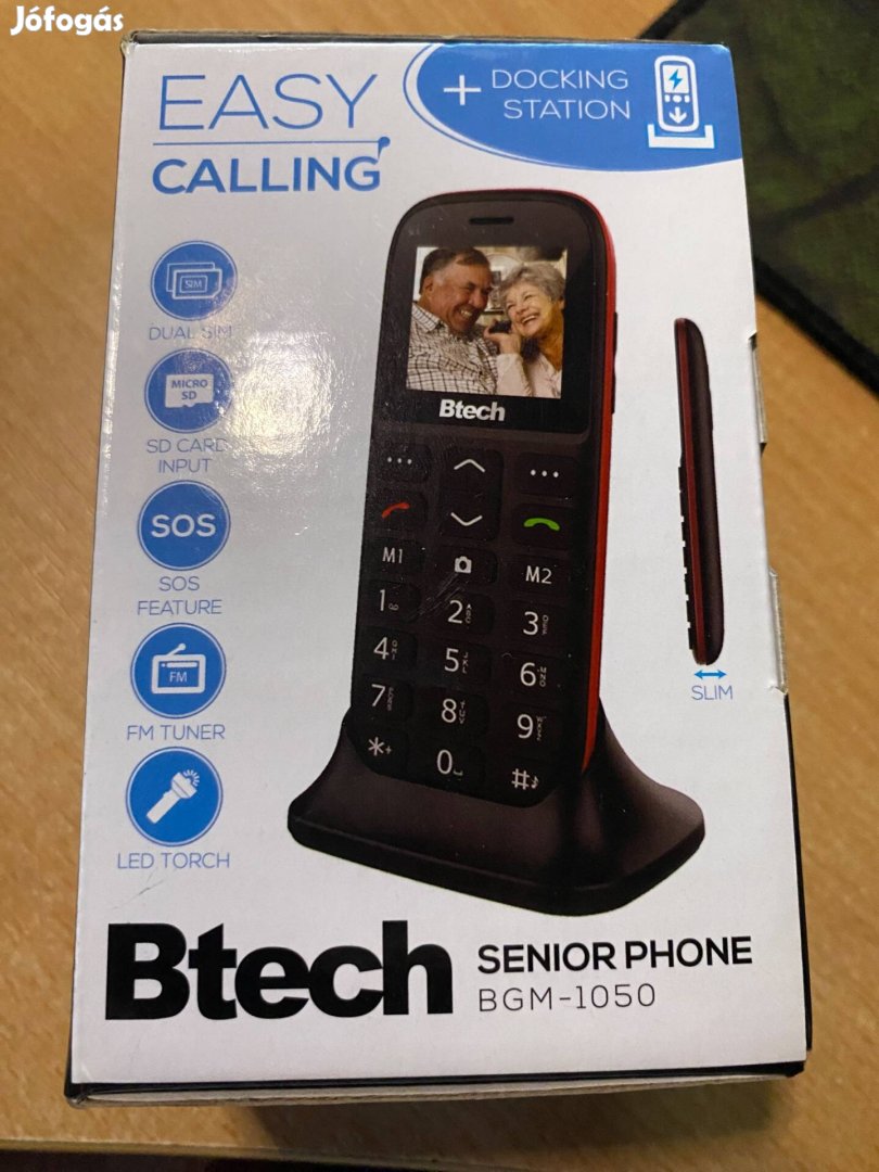 Senior Mobiltelefon Btech BGM-1050