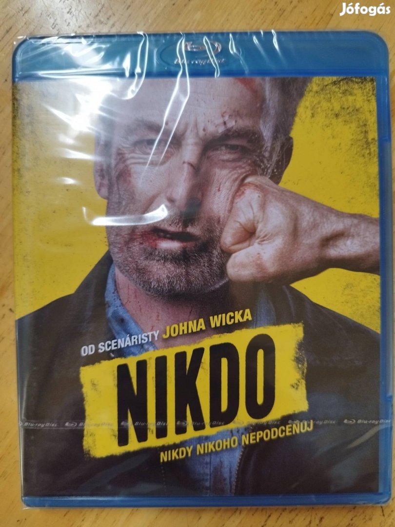 Senki blu-ray Bob Odenkirk Új 