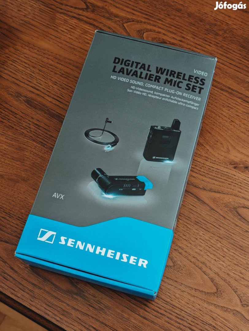 Sennheiser Avx-MKE2 vezetéknélküli csíptetős mikrofon szett