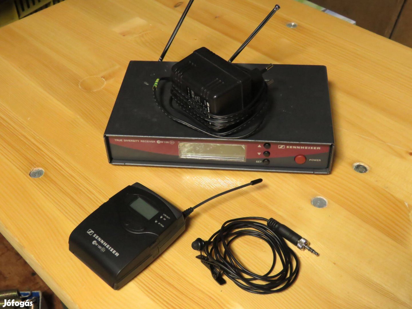 Sennheiser EW100 vezeték nélküli wireless mikrofon szett