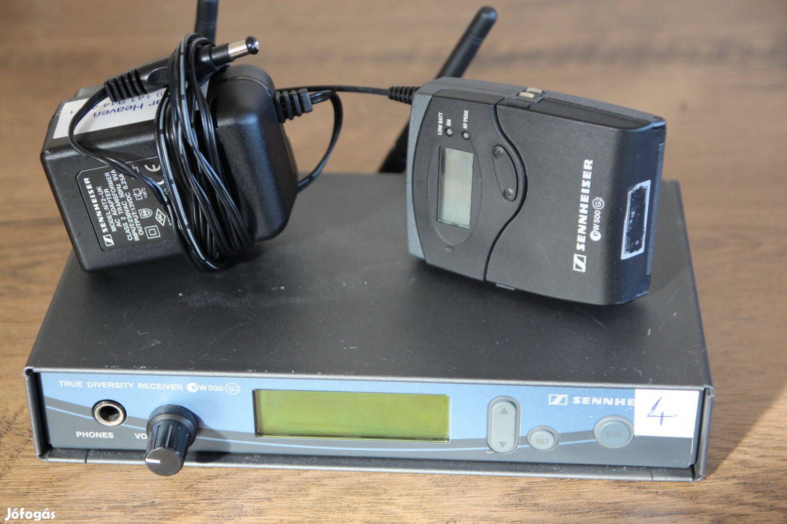 Sennheiser Ew500 G2 wireless transmitter, és receiver 626-662 Mzh