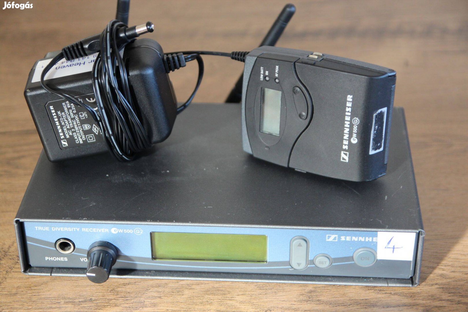 Sennheiser Ew500 G2 wireless transmitter, és receiver 626-662 Mzh