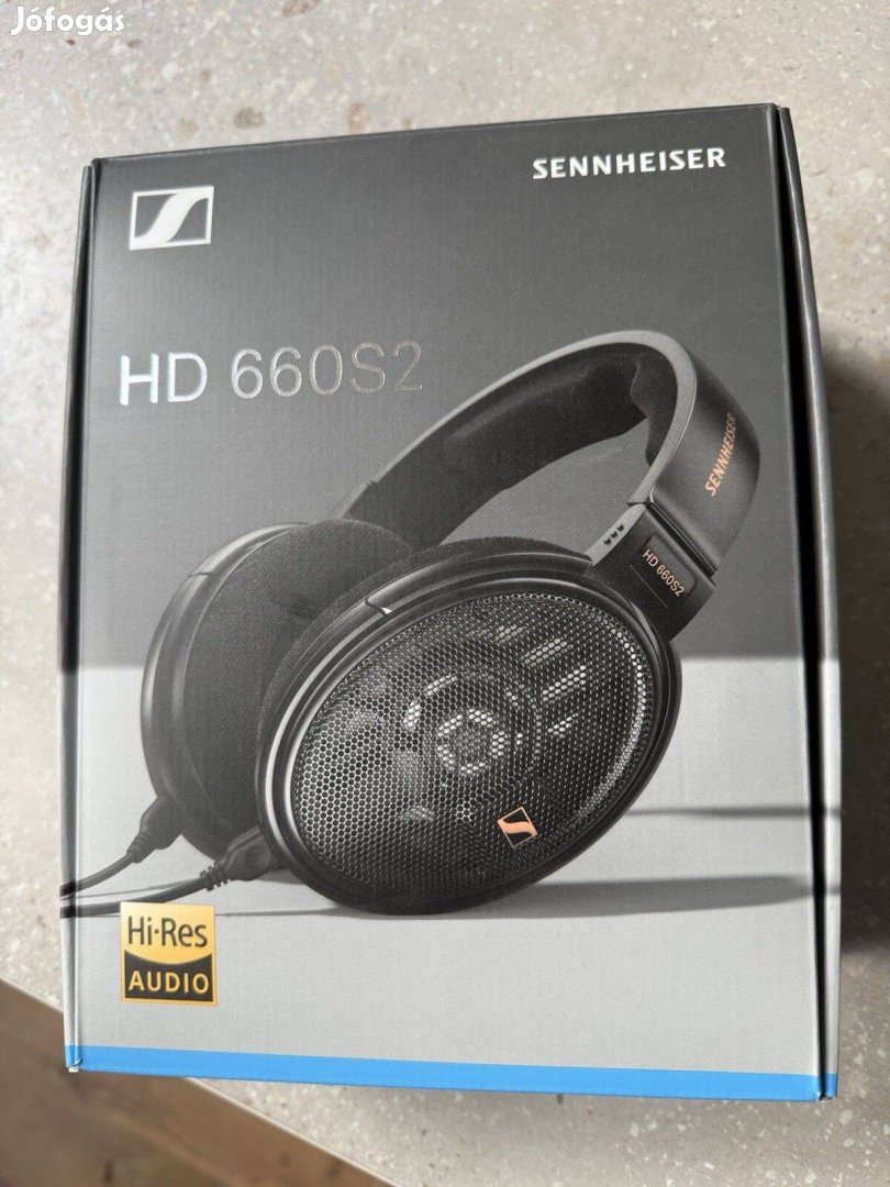 Sennheiser HD 660 S2 HIFI stúdió audiofil nyitott