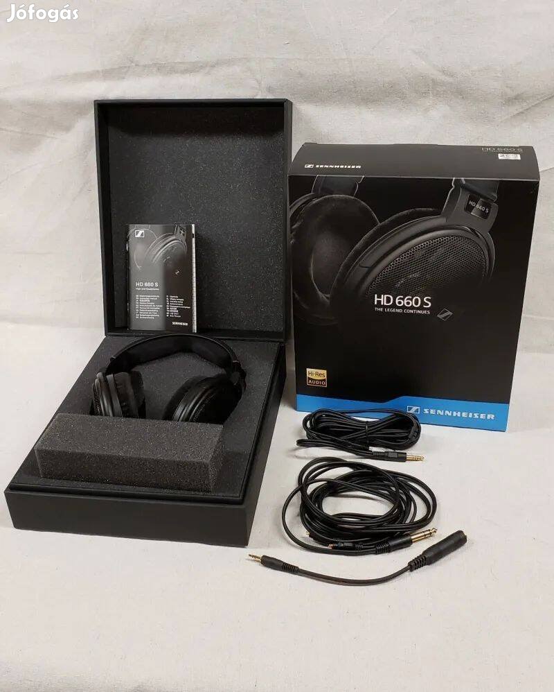 Sennheiser HD 660 S HIFI stúdió audiofil fejhallgató Új