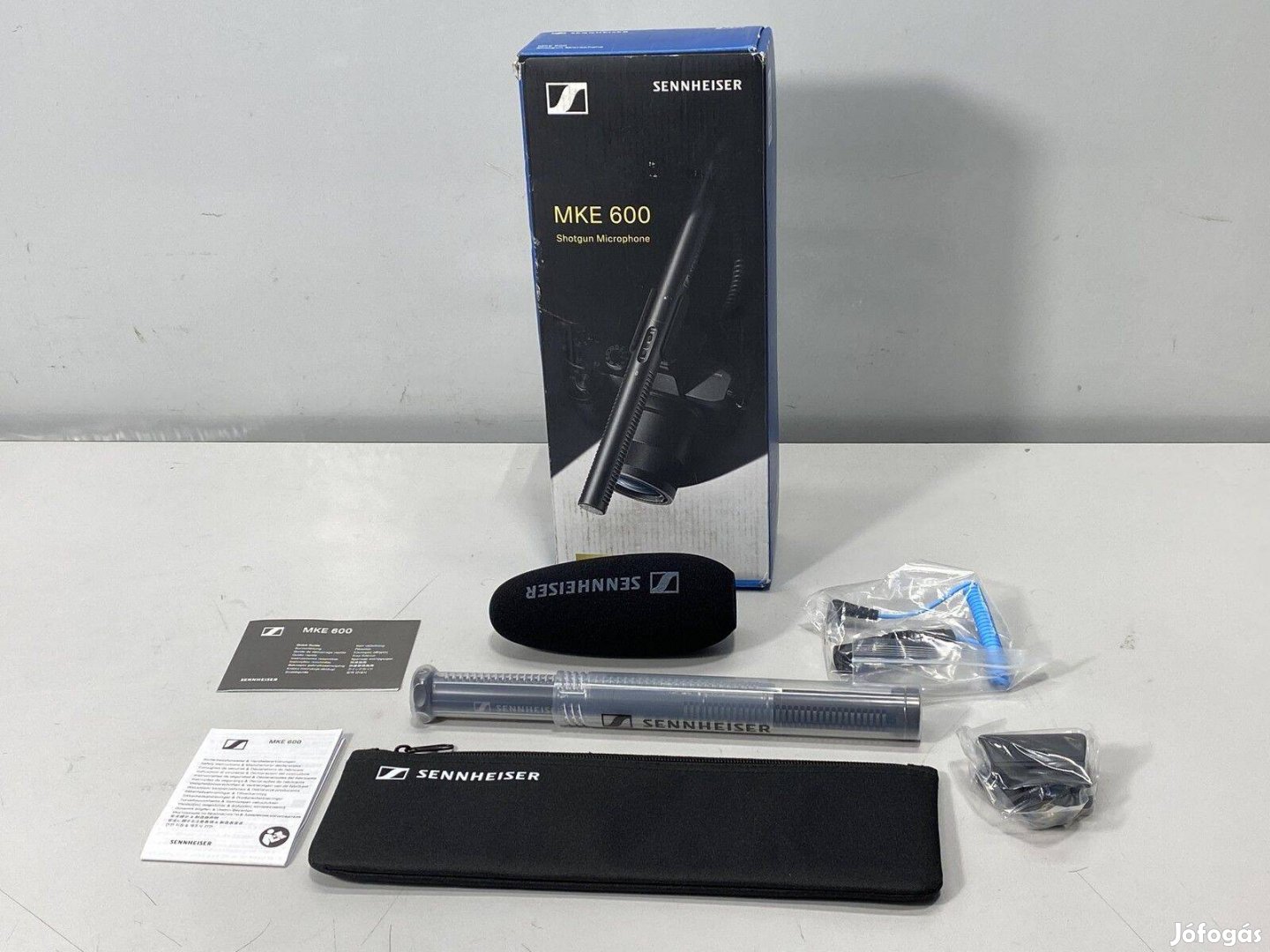 Sennheiser MKE 600 kamera shotgun mikrofon