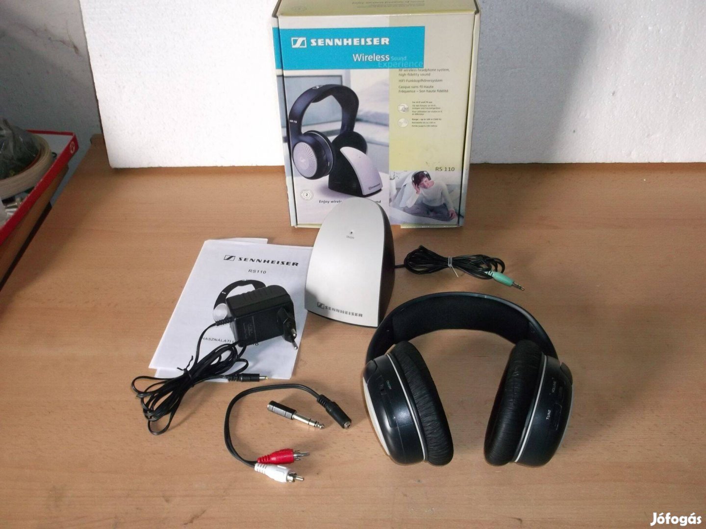 Sennheiser RS110 (HDR110) vezeték nélküli fejhallgató