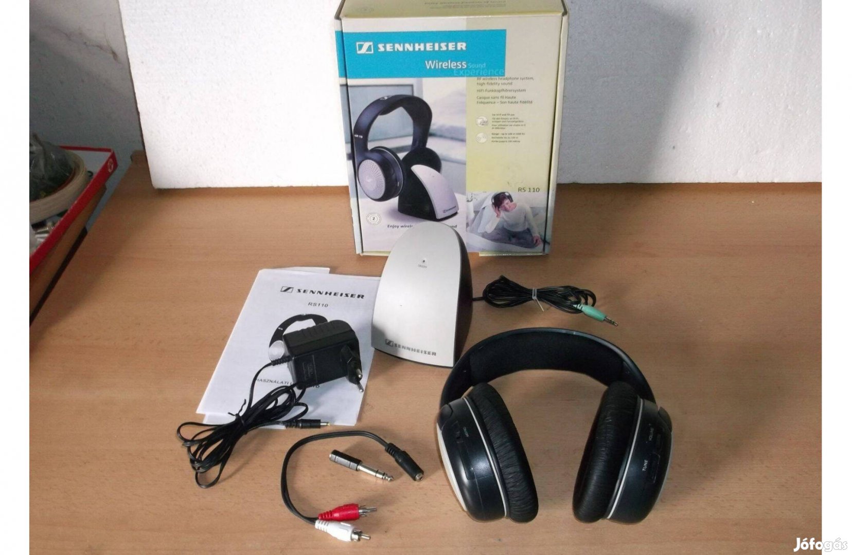 Sennheiser RS110 (HDR110) vezeték nélküli fejhallgató
