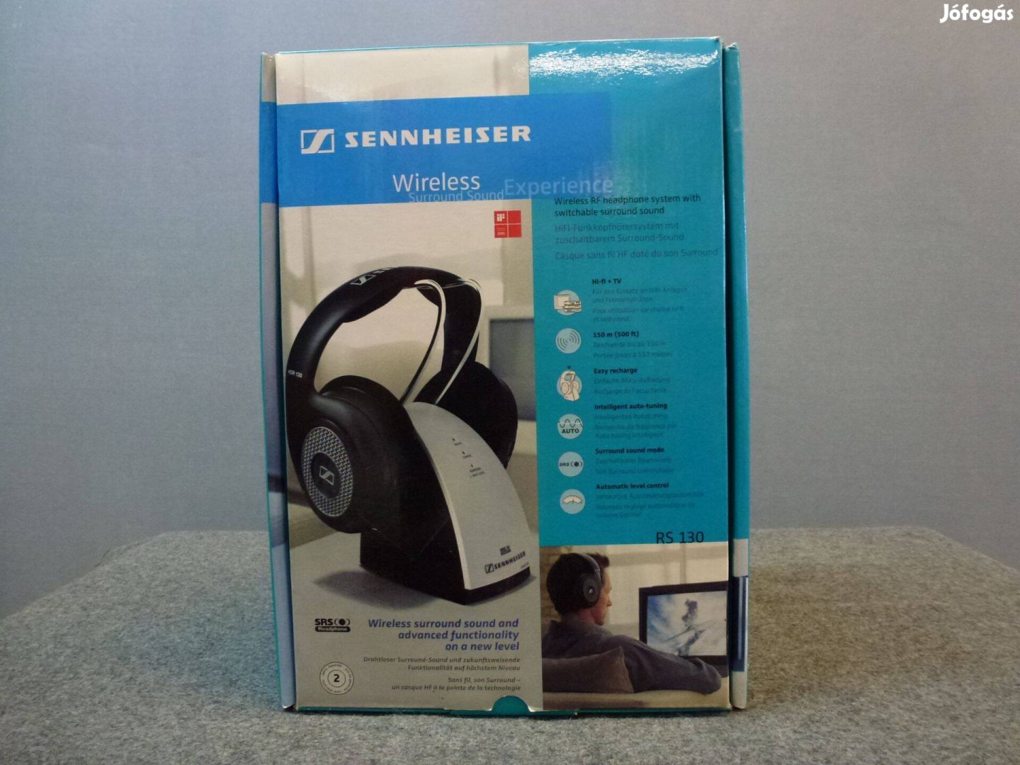 Sennheiser RS 130 vezeték nélküli fejhallgató