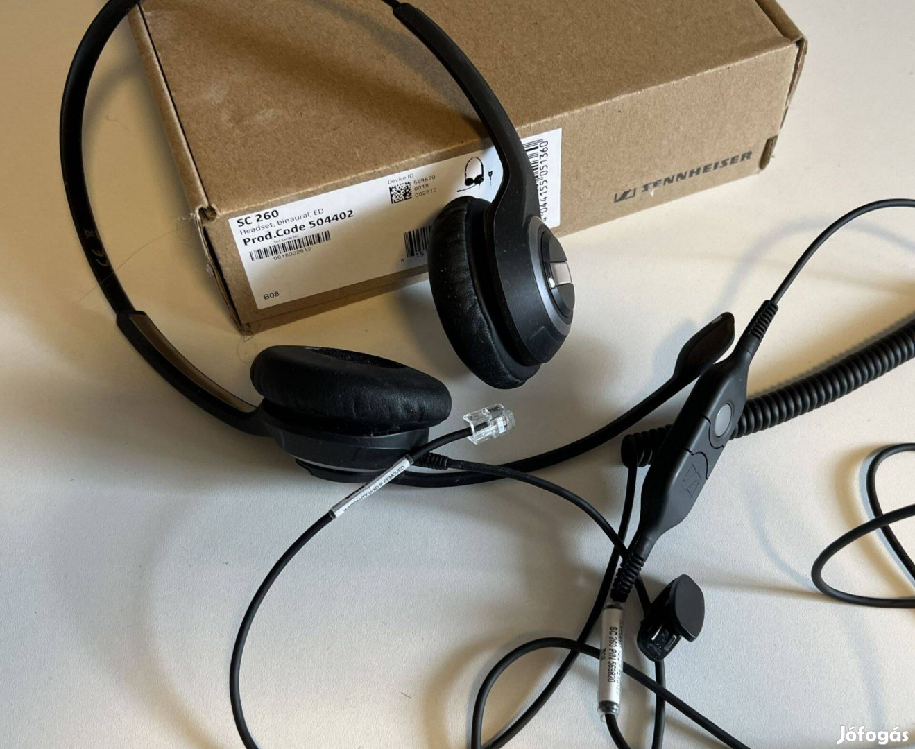 Sennheiser SC260 gyorkioldós headset új