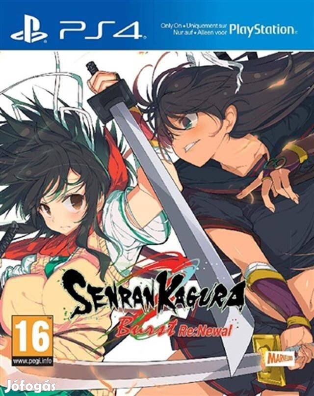 Senran Kagura Burst Renewel PS4 játék