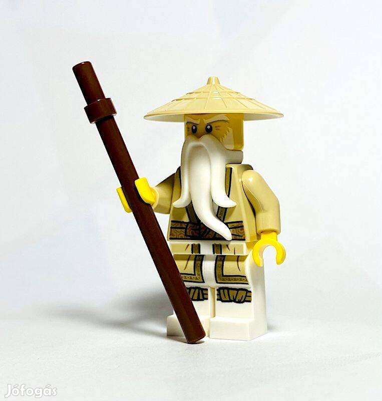 Sensei Wu - Legacy Eredeti LEGO minifigura - Ninjago - Új