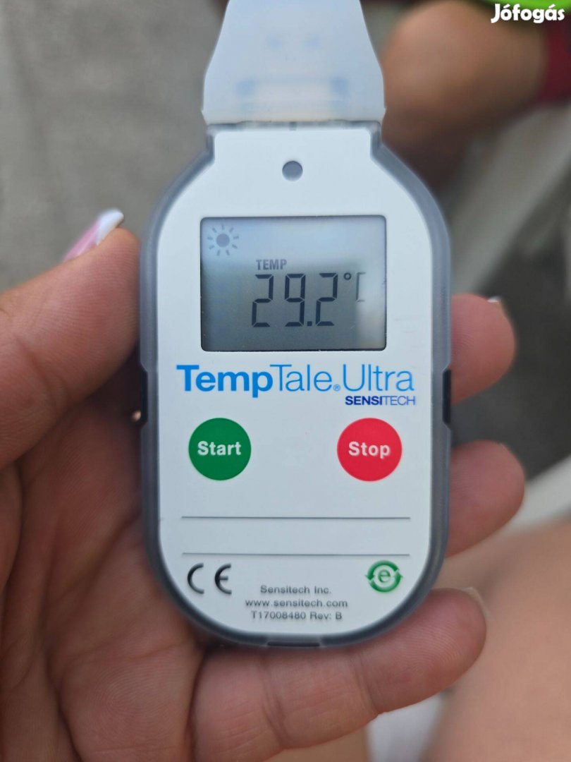 Sensitech T17008480 Temptale Ultra hőmérséklet adatgyűjtő Rev