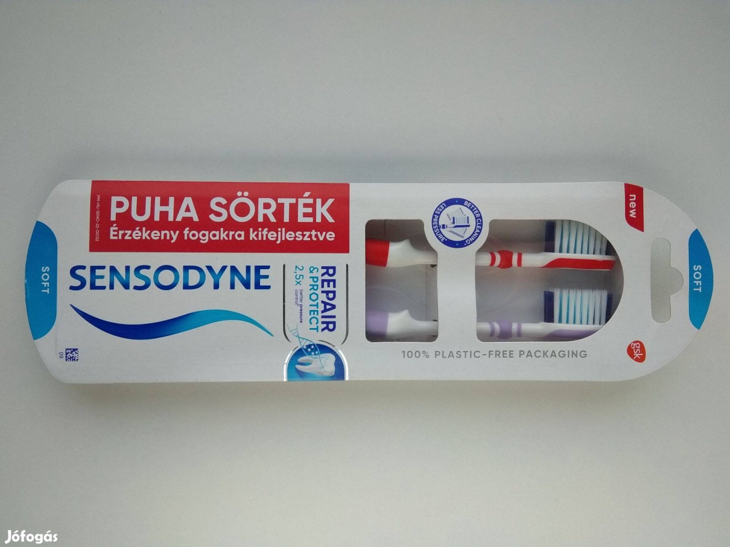 Sensodyne Repair & Protect Soft fogkefe 2 darabos új bontatlan