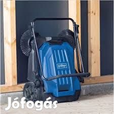 Seprőgép csarnokseprű-térkőseprű-S800 Scheppach - 650mm seprési