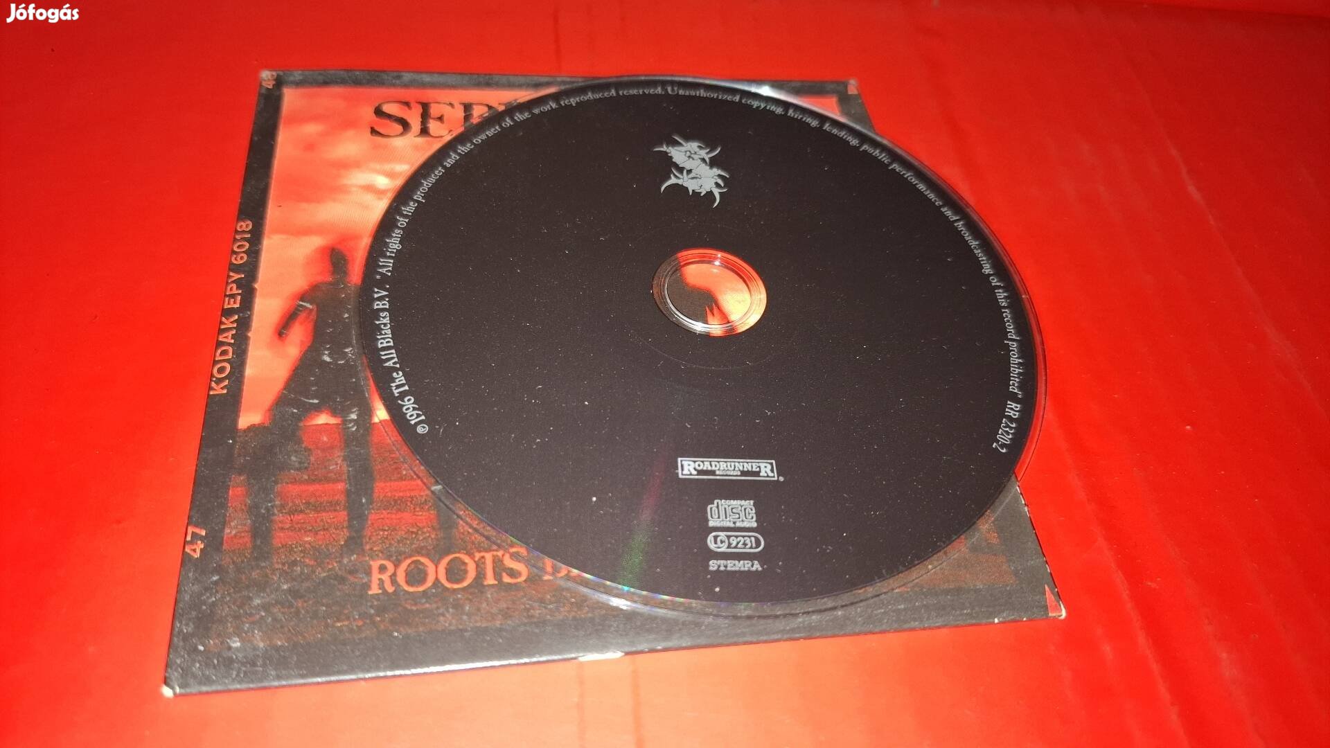 Sepultura Roots Bloody Roots maxi Cd 1996