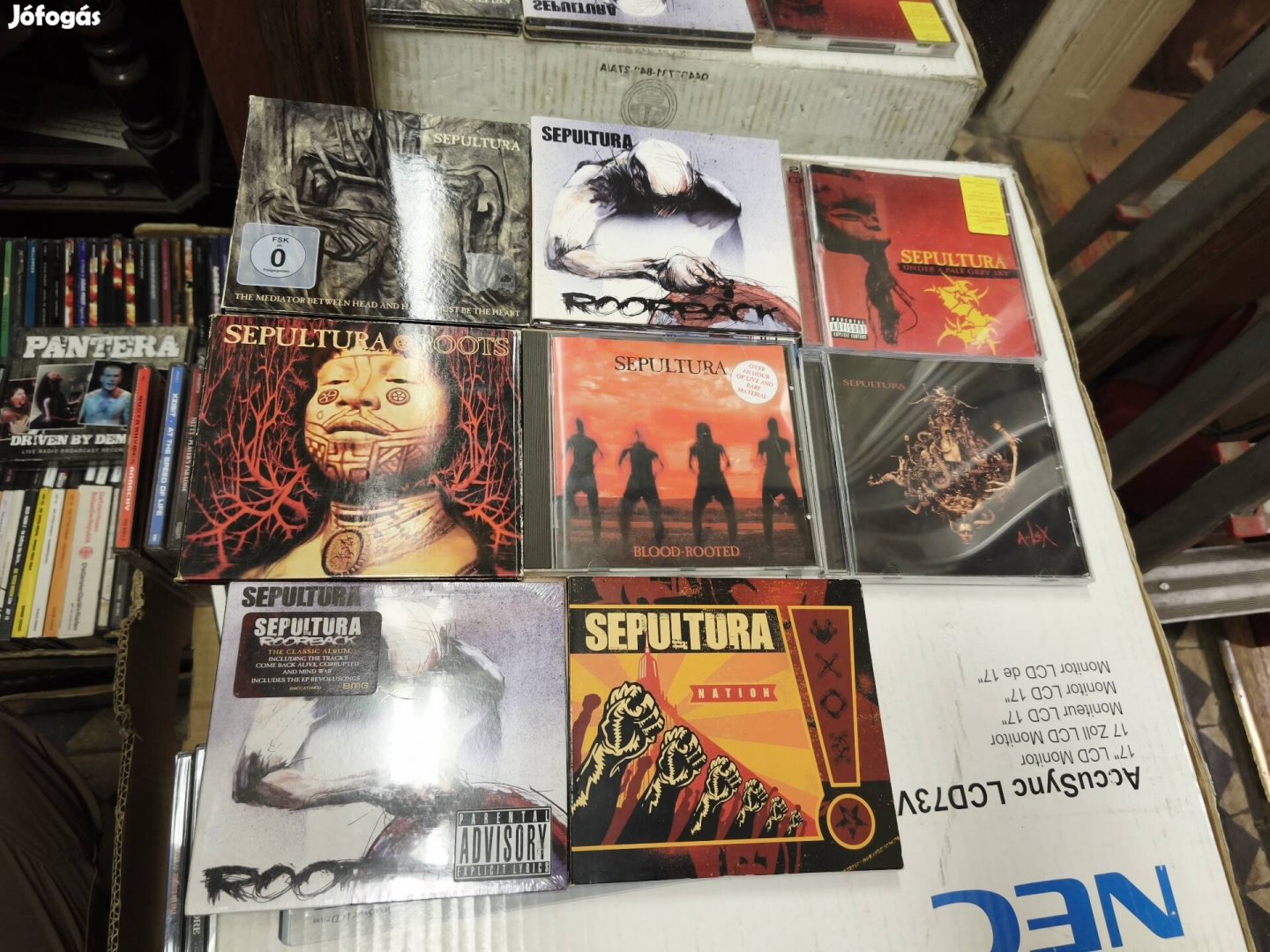 Sepultura cd lemez.