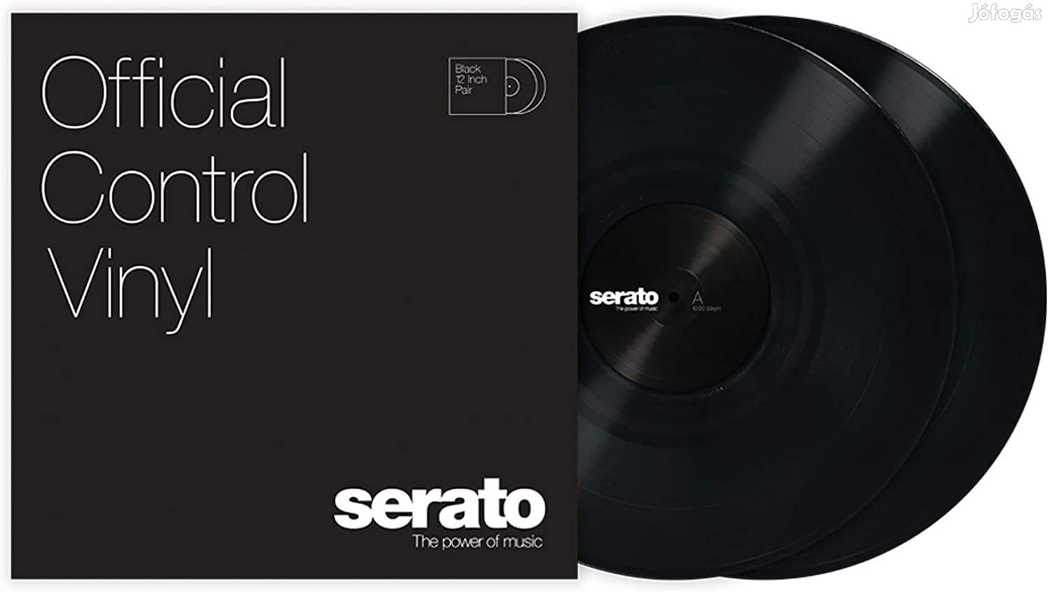 Serato Scratch Vinyl Performance Black