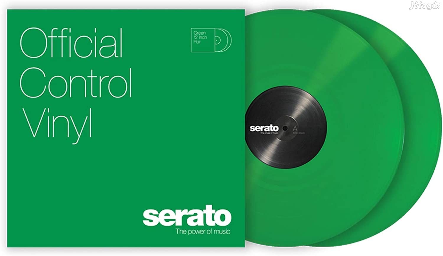 Serato Scratch Vinyl Performance Green