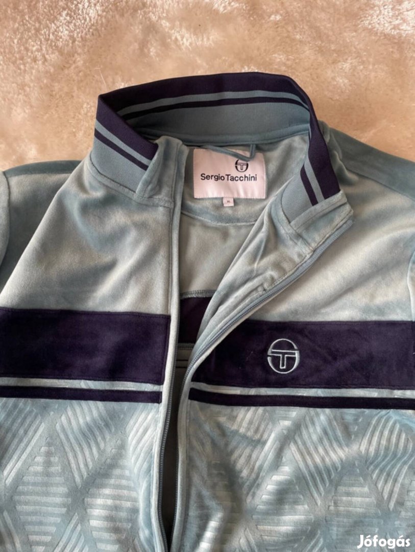 Sergio Tacchini Debossed Damarindo Velour melegitő