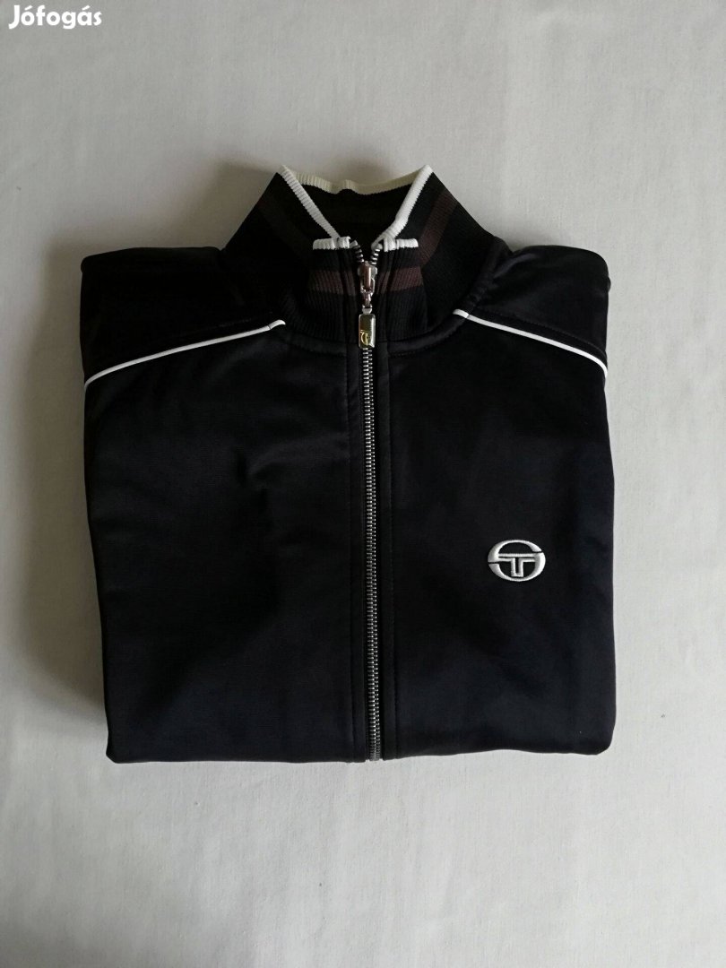 Sergio Tacchini férfi cipzáros felső pulóver S-es