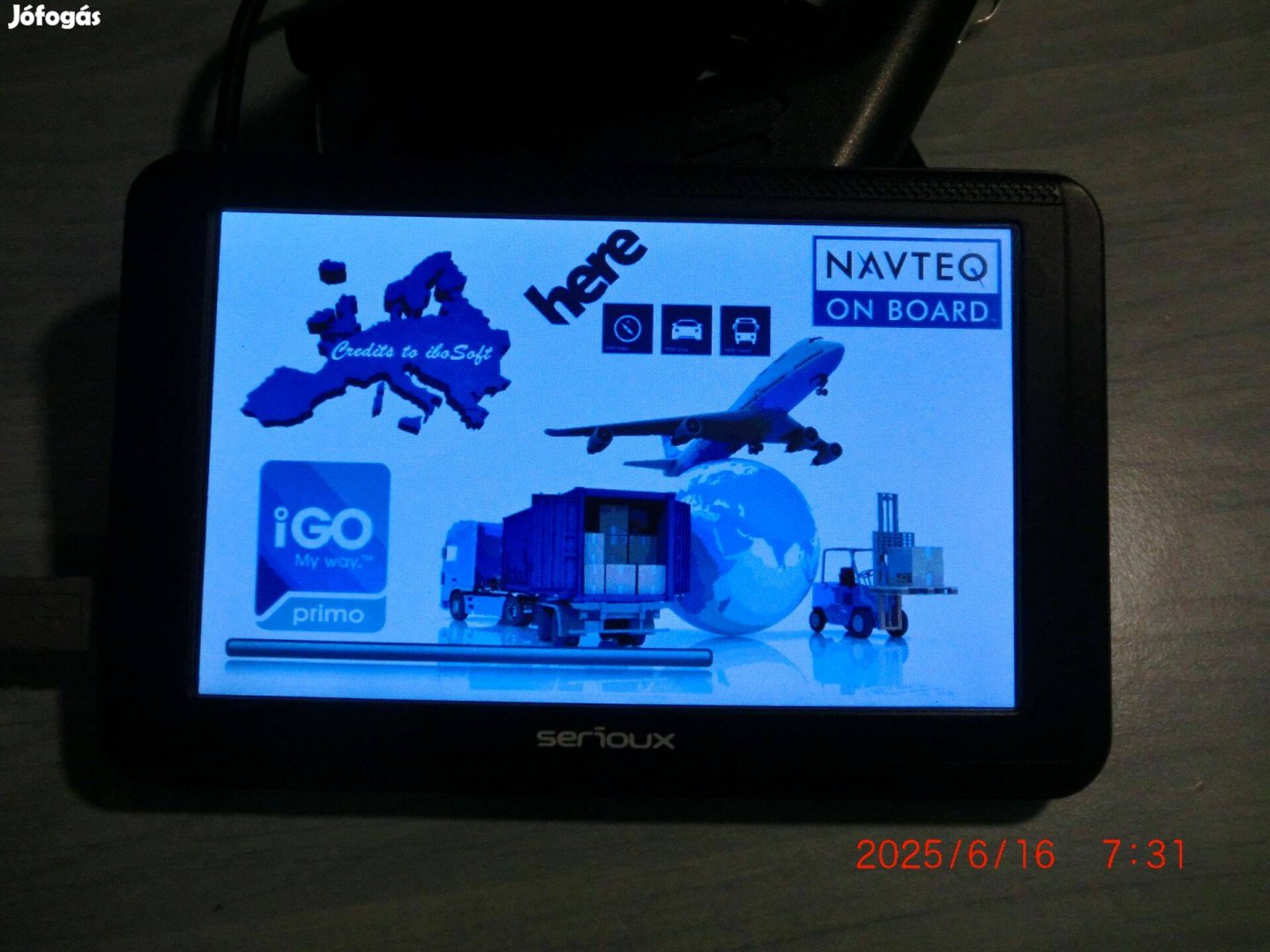 Serioux Urban Pilot Upq 500,nagy,5 colos gps,navigáció,legújabb térkép