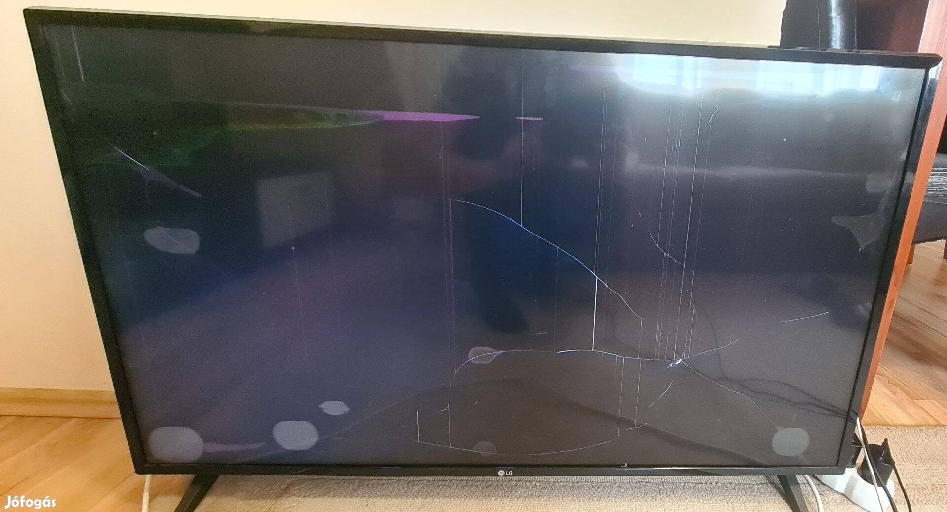 Sérült LG TV készülék