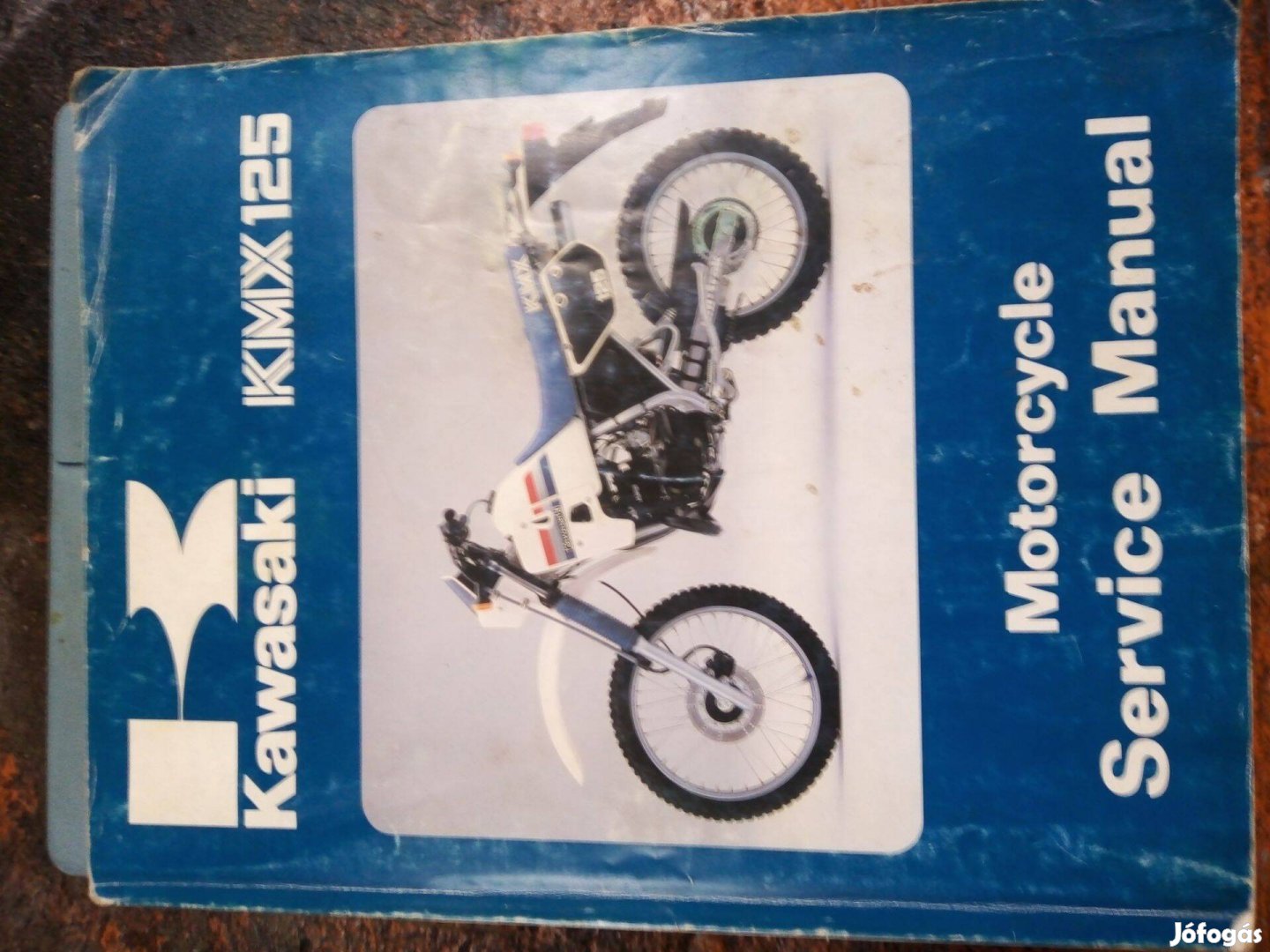 Service manual könyv.Kmx 125