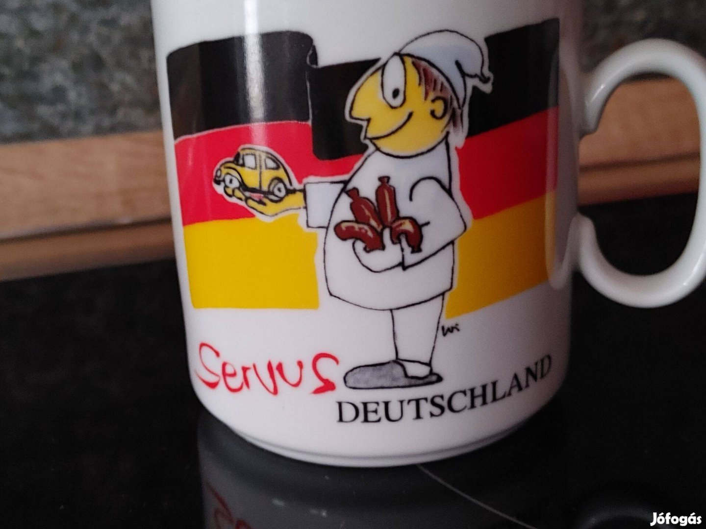 Servus Deuchland Servus Európa bögre