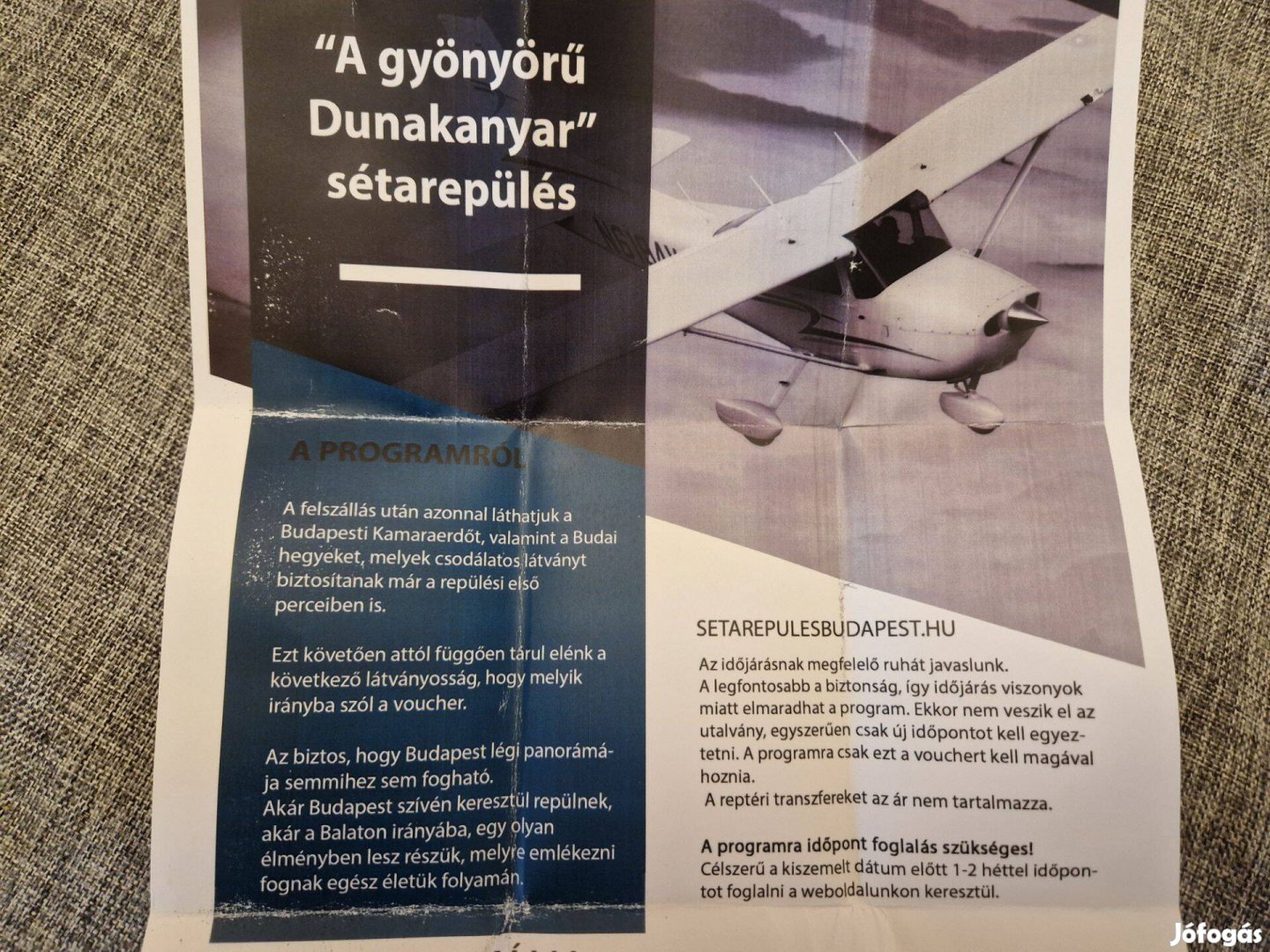 Sétarepülés voucher