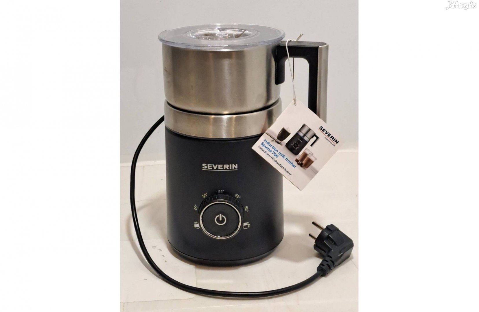 Severin SM 3586 indukciós barista tejhabosító, 700 ml, újszerű