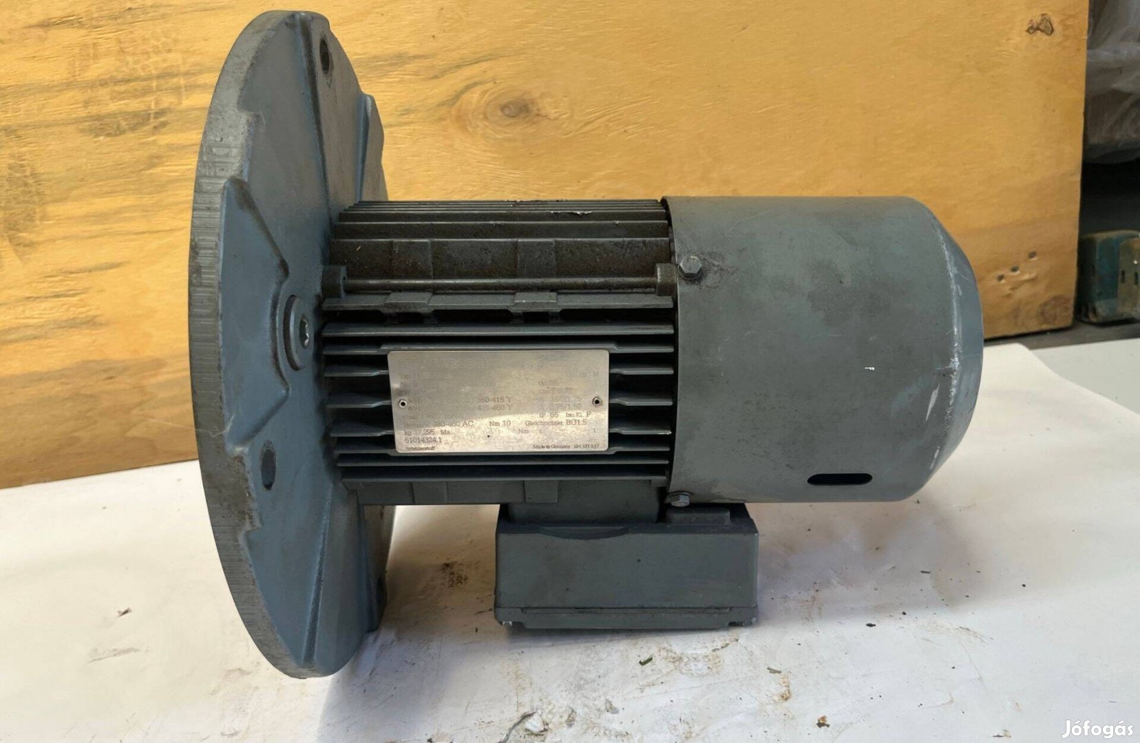 Sew DFT 80 K4/BMG, 3 fázisú motor 0,55KW (Abasz3)