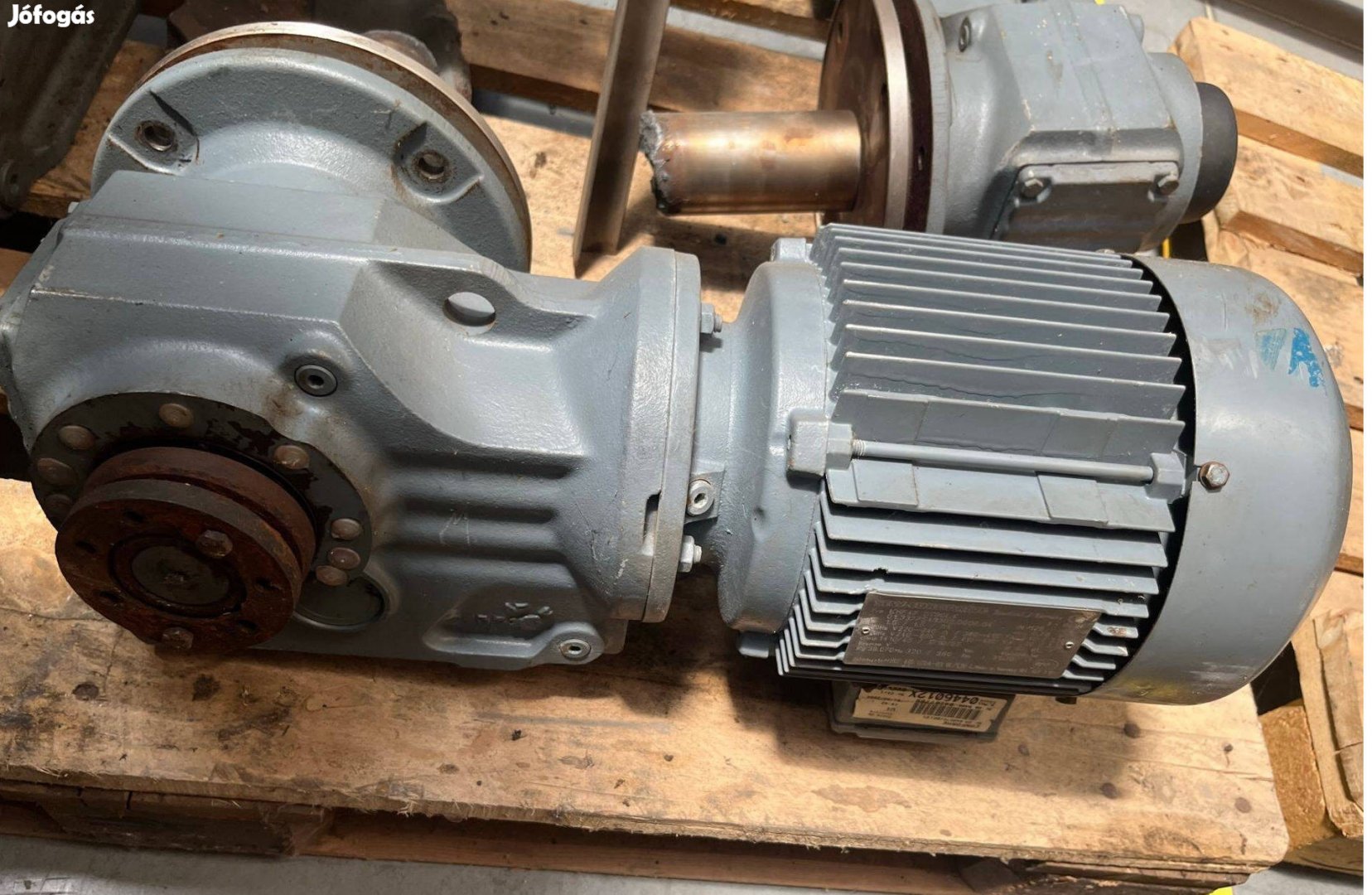 Sew Khf47 DT90L4, 3fázisú motor, 1,5KW(Abasz4)